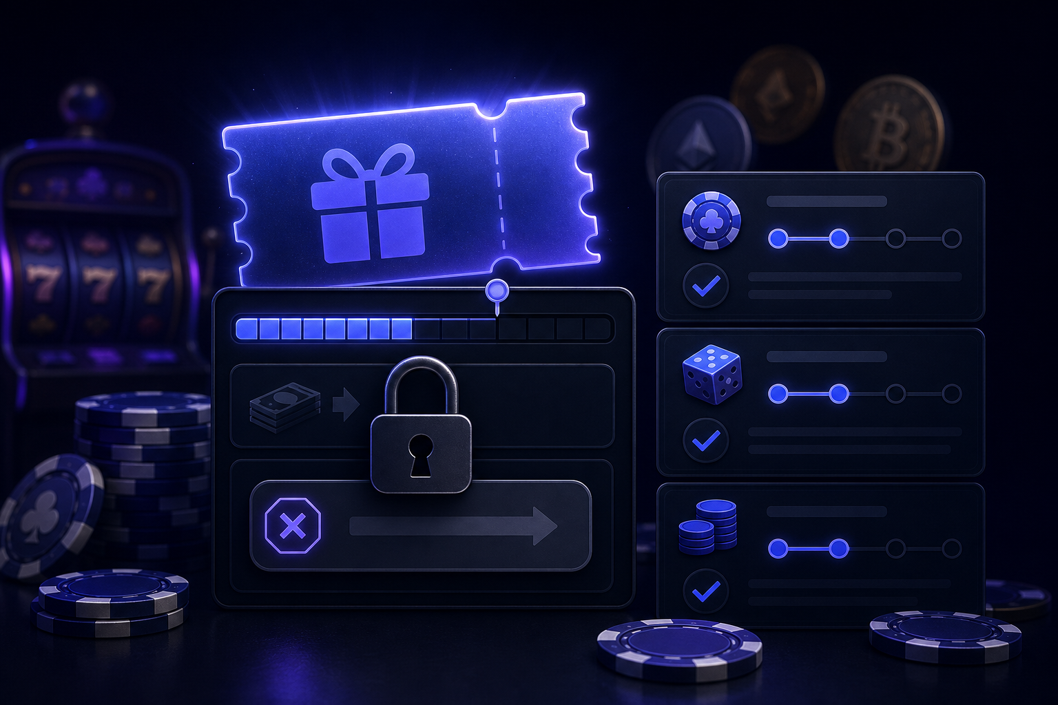 Bonus wagering and blocked withdrawal